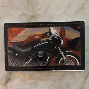 2001 Harley-Davidson Dyna Models Owner’s Manual
